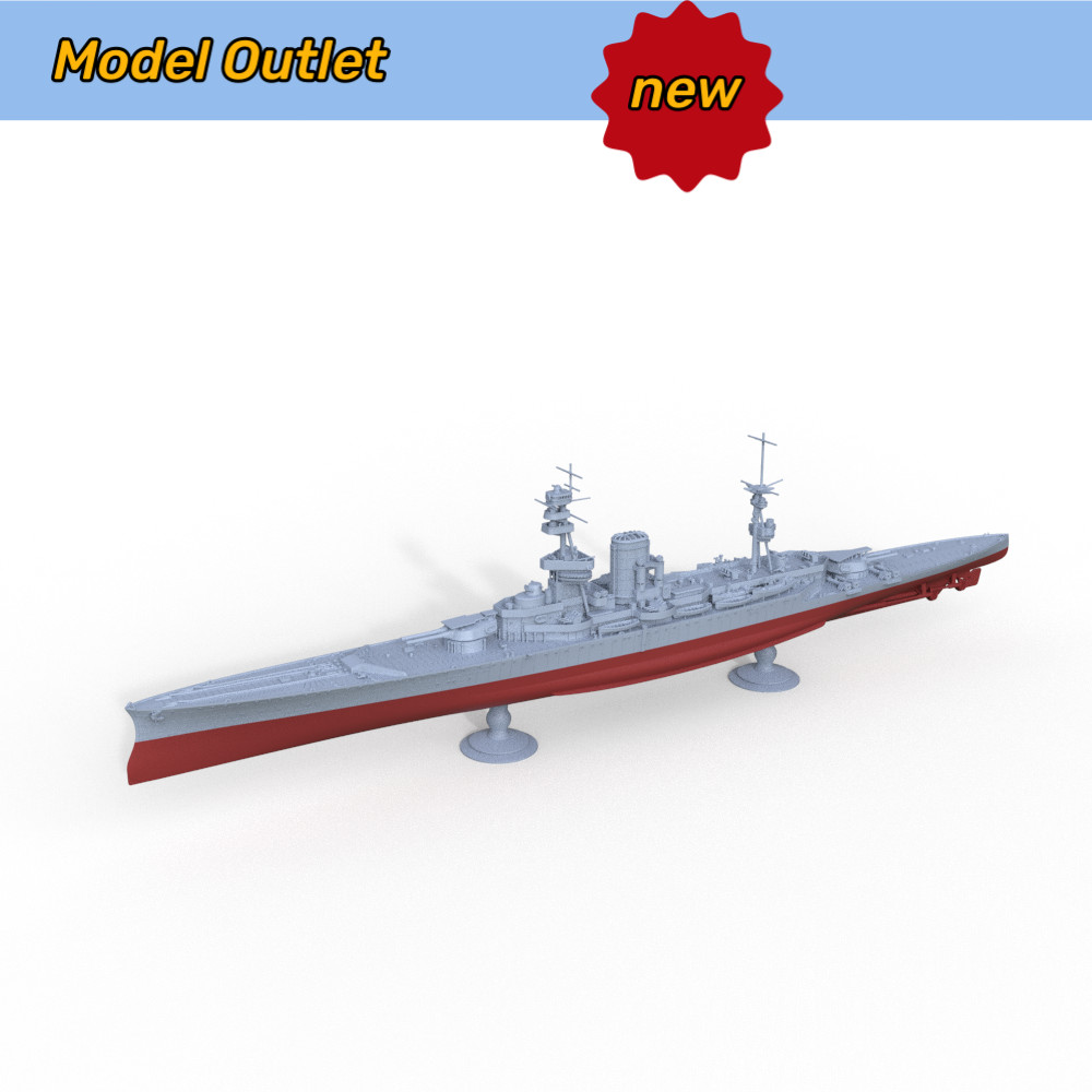1/1250  Model Kit HMS Glorious Battlecruiser Full Hull