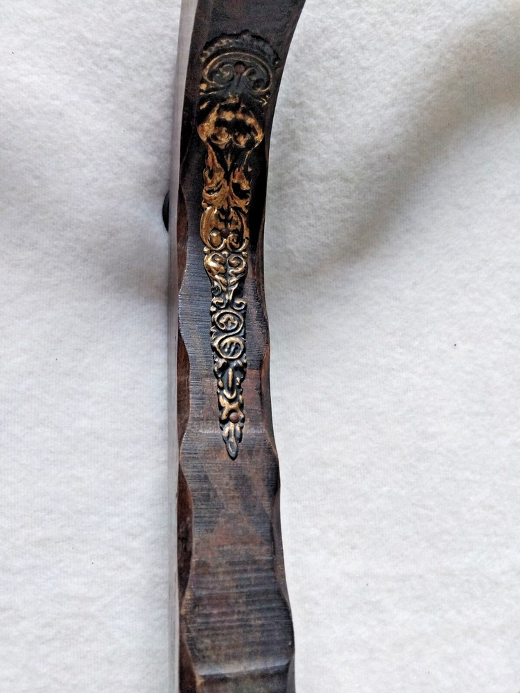 Antique Crossbow Wall Mounted Coat Hook Hanger.