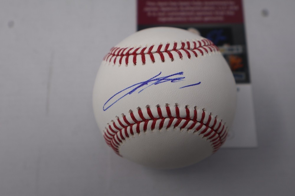 Jackson Holliday Signed Autographed Official MLB Baseball JSA COA