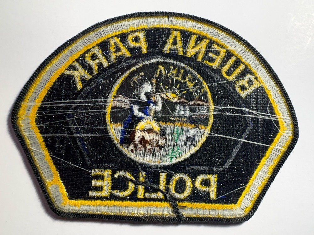 Buena Park California Police Patch