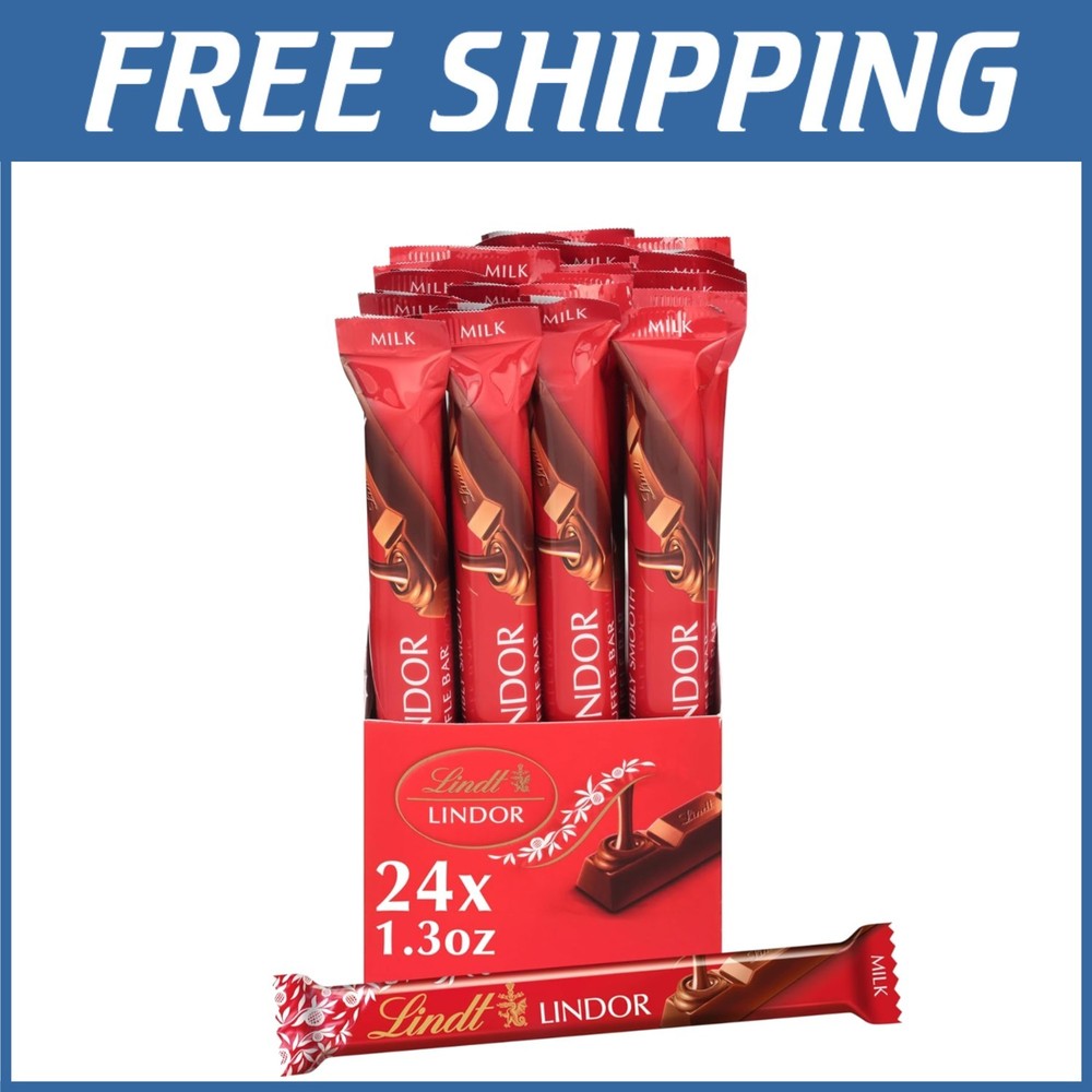 Lindor Milk Chocolate Truffle, 24-Pack