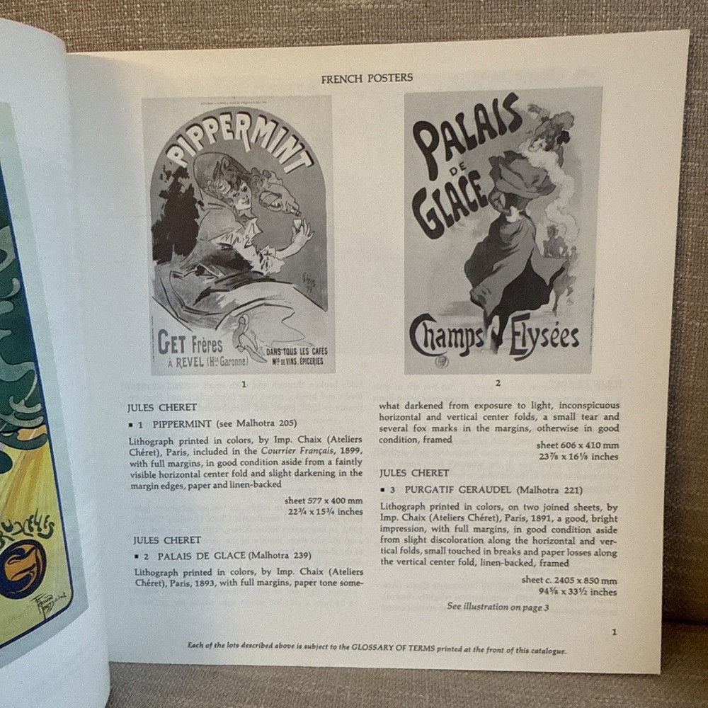 Sotheby's Fine Poster- March 13, 1982