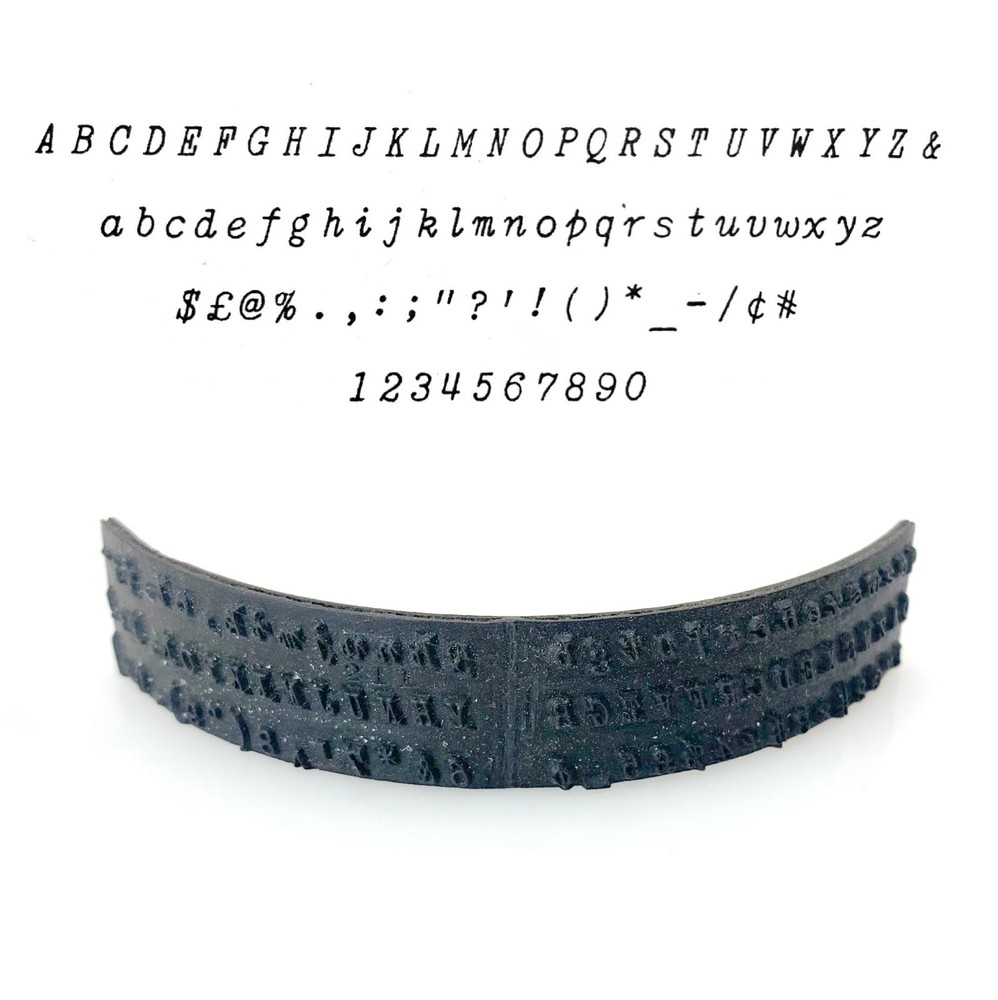 No.211 Miniature Italic TYPE SHUTTLE Typewriter Hammond Multiplex Varityper 2 12