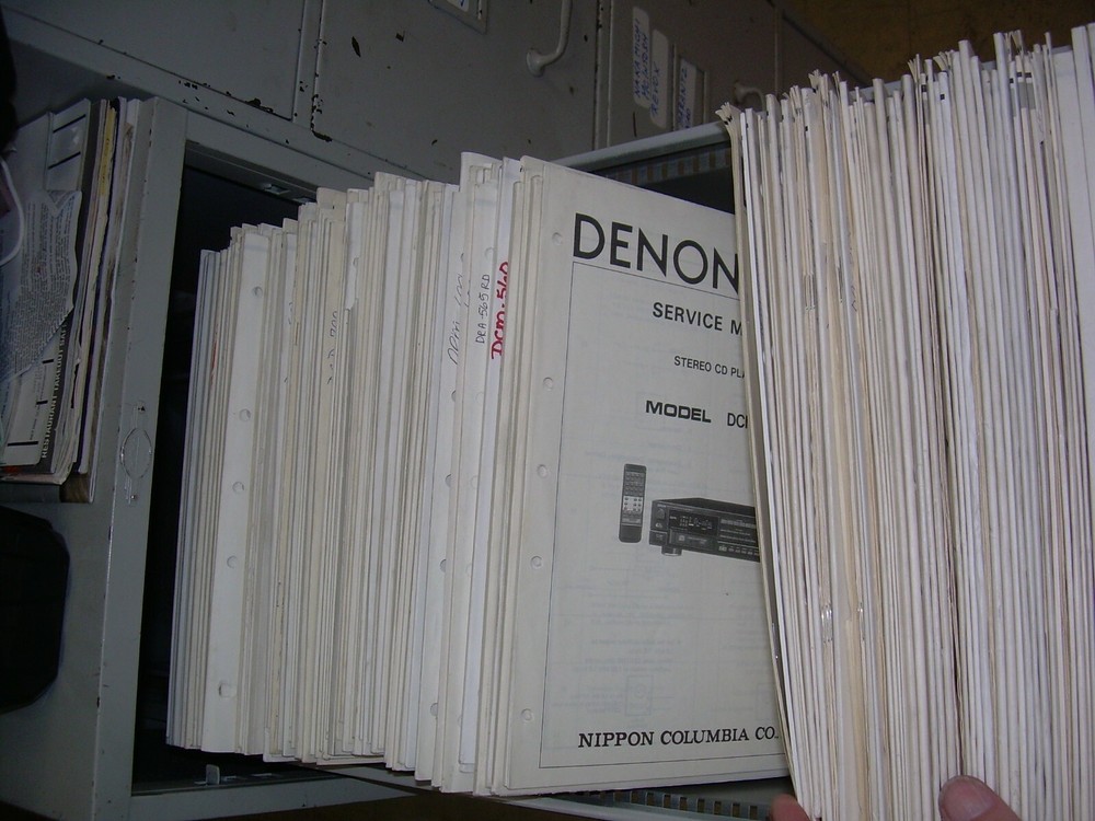 Denon Original Service Manual PMA-980R