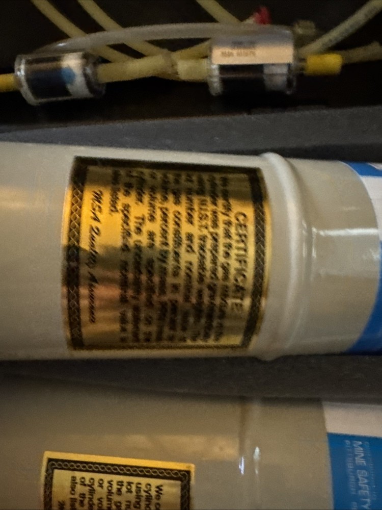 MSA Calibration Kit Refigerant Nitrogen Non- Flammable CA ship See pics