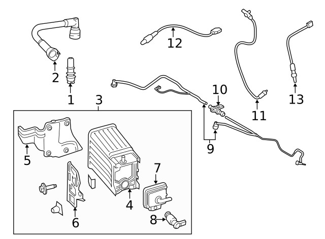 Genuine Ford Oxygen Sensor 8F9Z-9F472-G