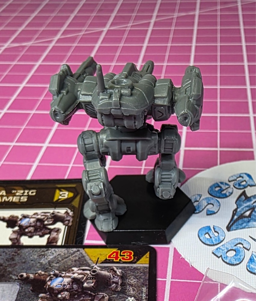 BattleTech Dragon Fire Mech -- Black Remnant Command Lance + Cards