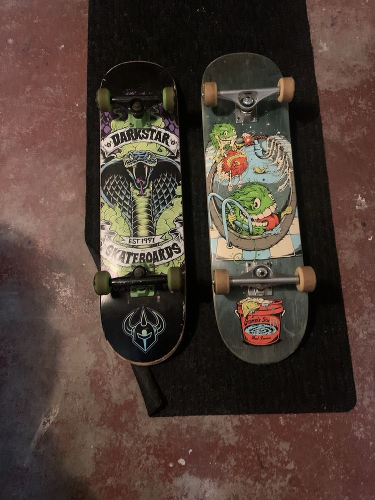 (2 pack)Grimple Stix  at Work Hewitt Complete Board + Darkstar Complete $165