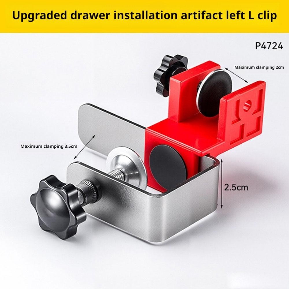 Press-on Carpentry Drawer Mounting Clips L6N4