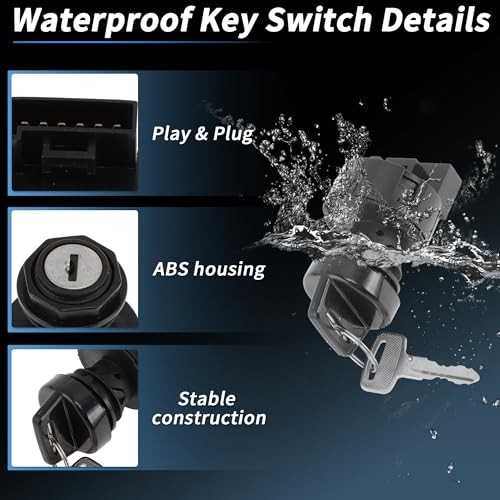Ignition Key Switch Ignition Switch Lock Set No.710003847 for Can-Am Commander