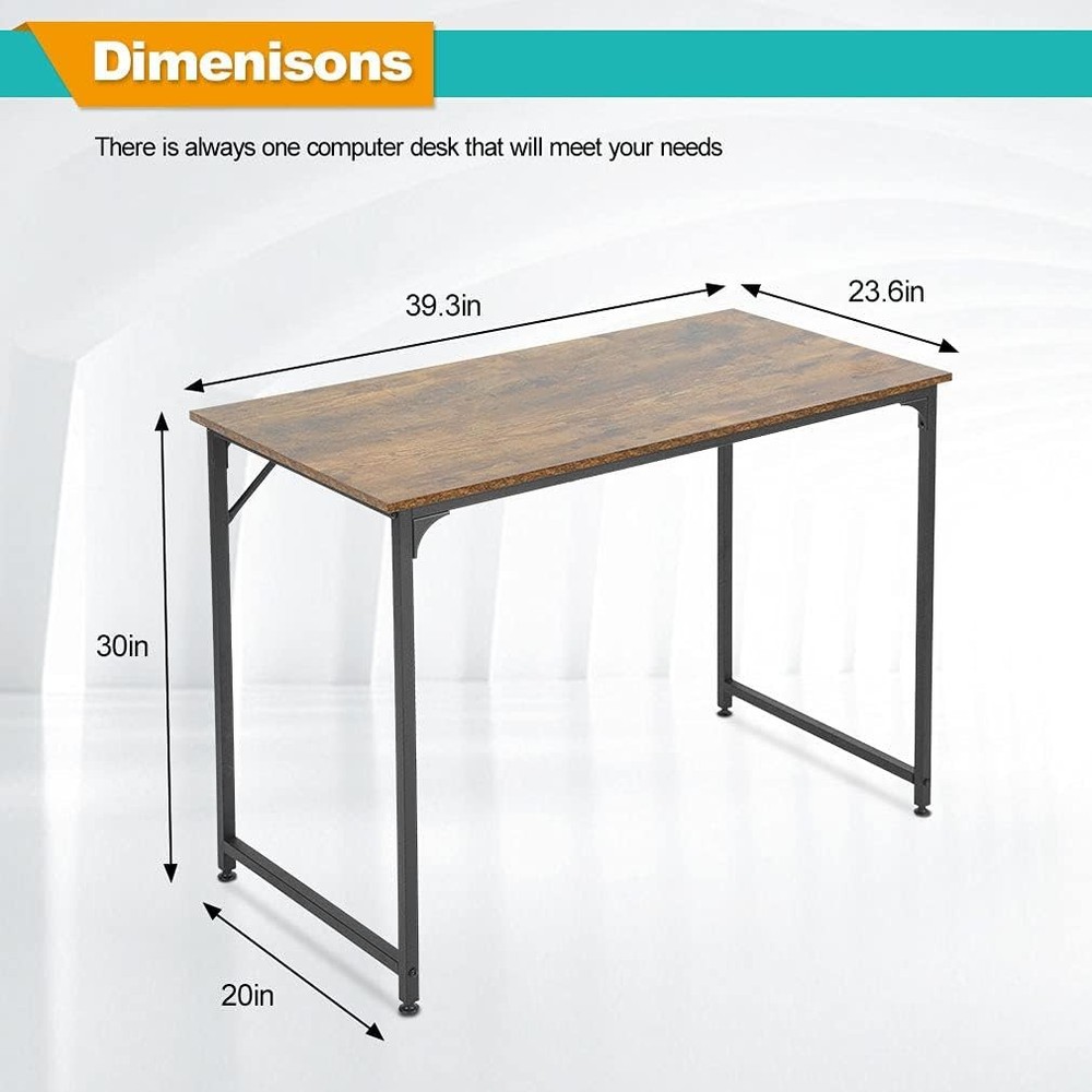 Computer Desk Home Office Desk 39 inches Gaming Desk Multi-Function Writing