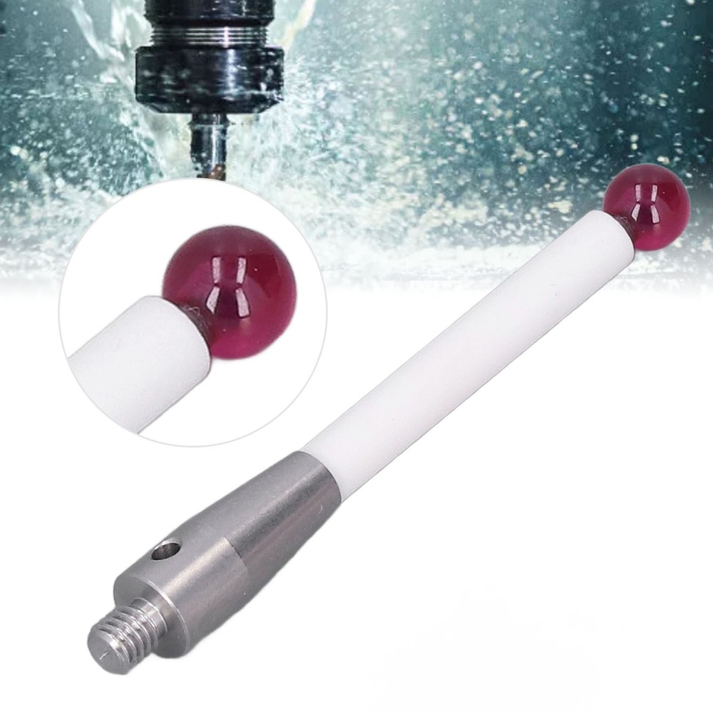 Hot 6mm Ball CMM Touch Probe Tool With M4 Thread Ceramic Probe Stem