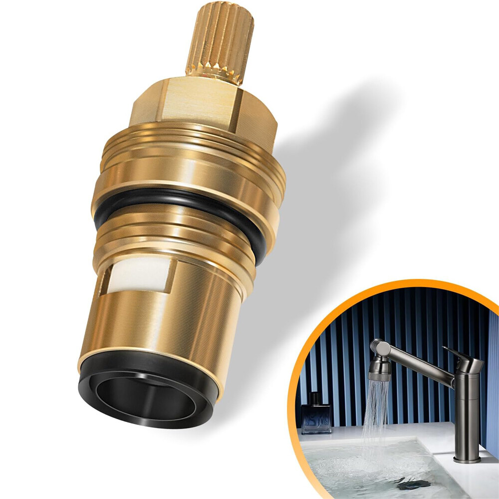 Replace for Grohe 45882000 Right Stop Ceramic Cartridge 1/2" -1/4 Turn 90 Degree