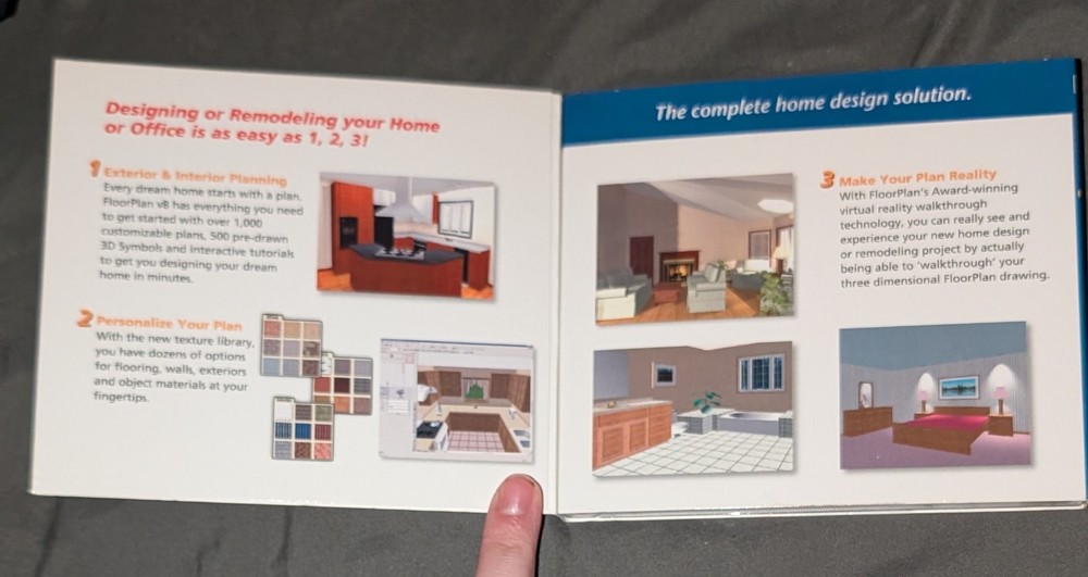 IMSI Floorplan 3D Home Design Software CD-ROM Version 8