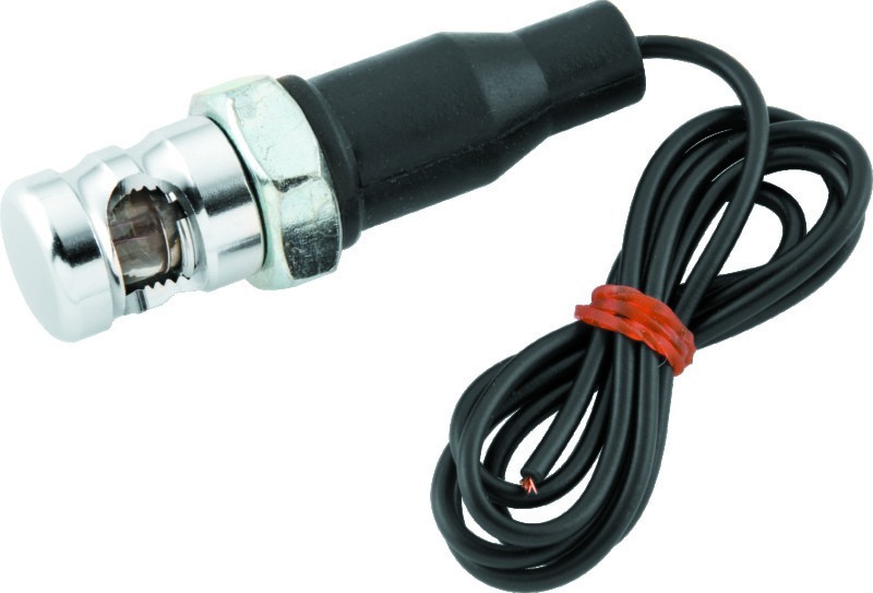 Biker's Choice Mini License Plate Light Grooved 160765