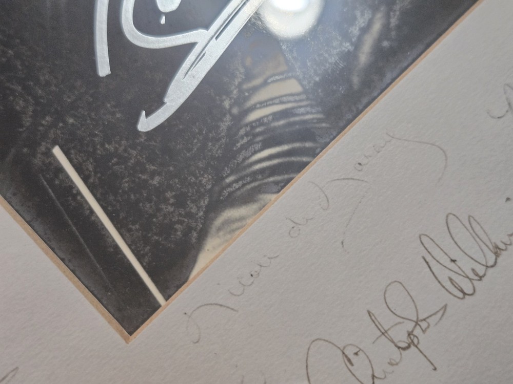 Isaac Stern Portrait Signed