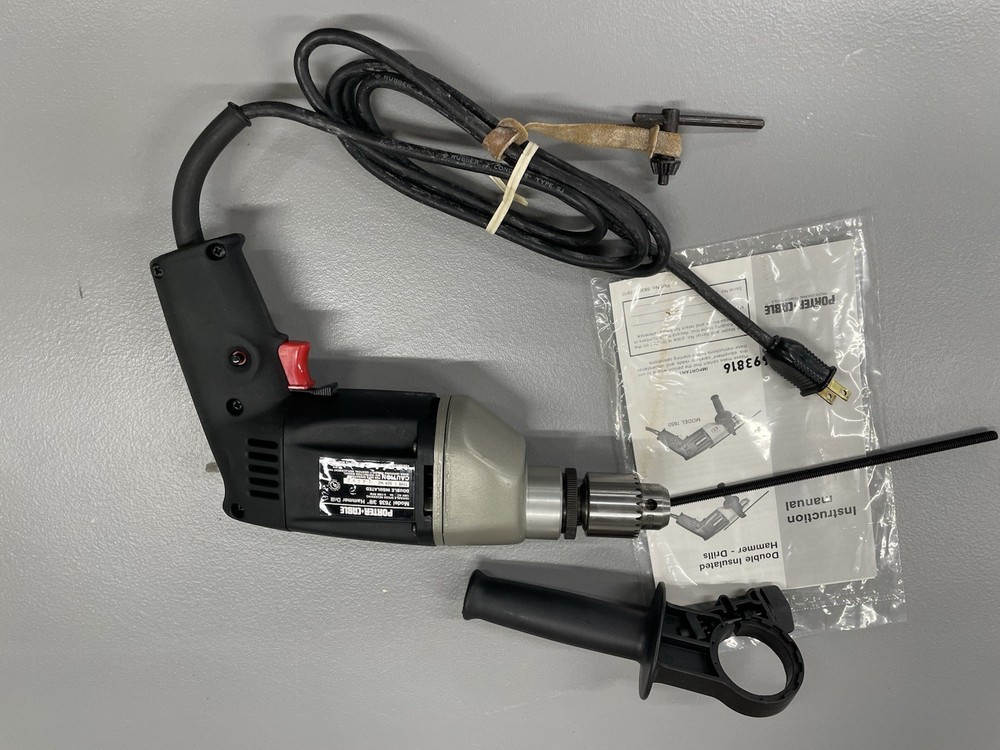 Rare Porter Cable Model # 7638 Hammer Drill