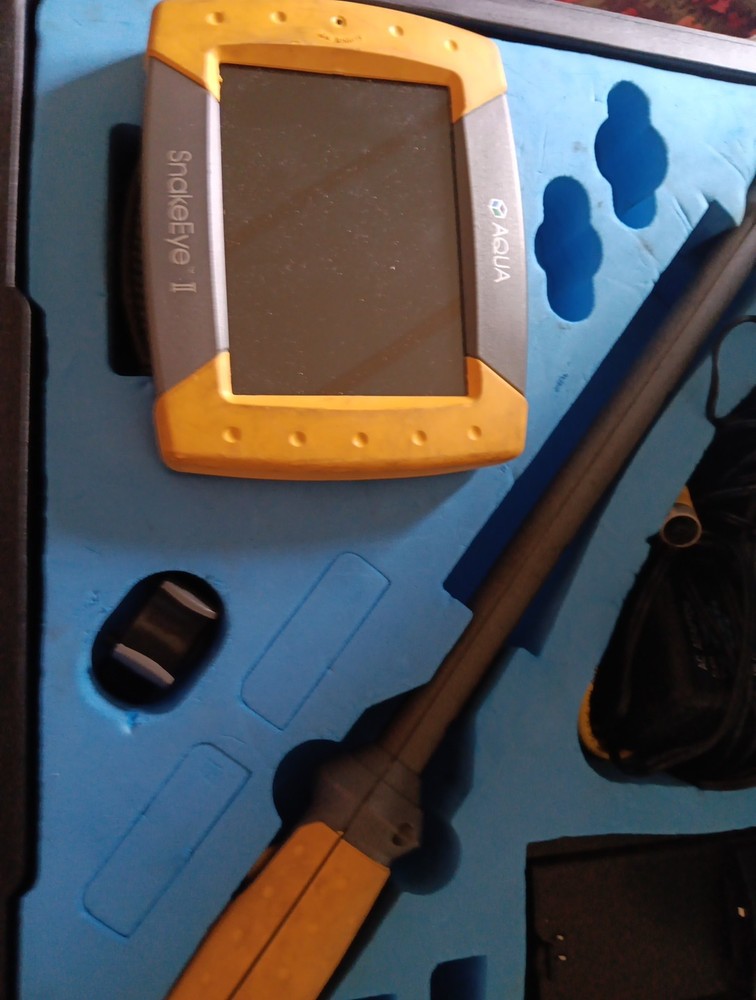 Aqua SnakeEye Color Video Inspection Camera System POWERS ON