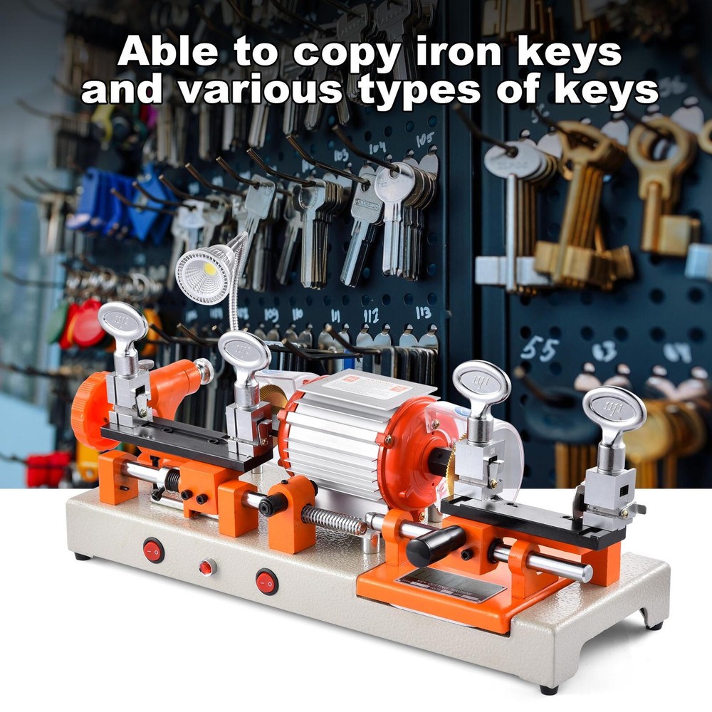 2-ended Key Cutting Duplicating Machine Cutter Car Key Copier Locksmith Tool