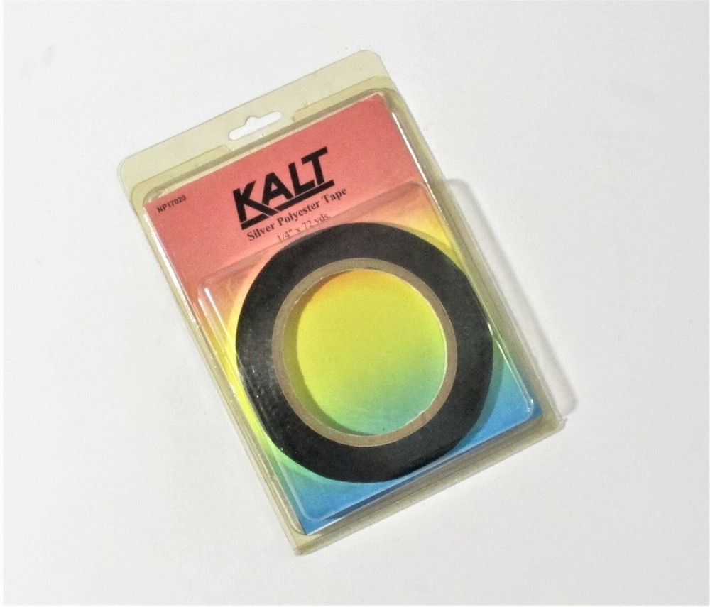 Kalt 1/4" Silver Polyester Tape (72 yards)