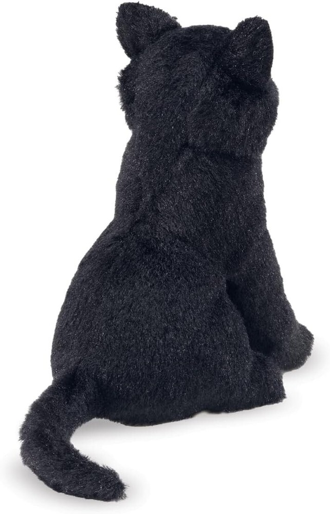 Folkmanis Mini Black Cat Finger Puppet