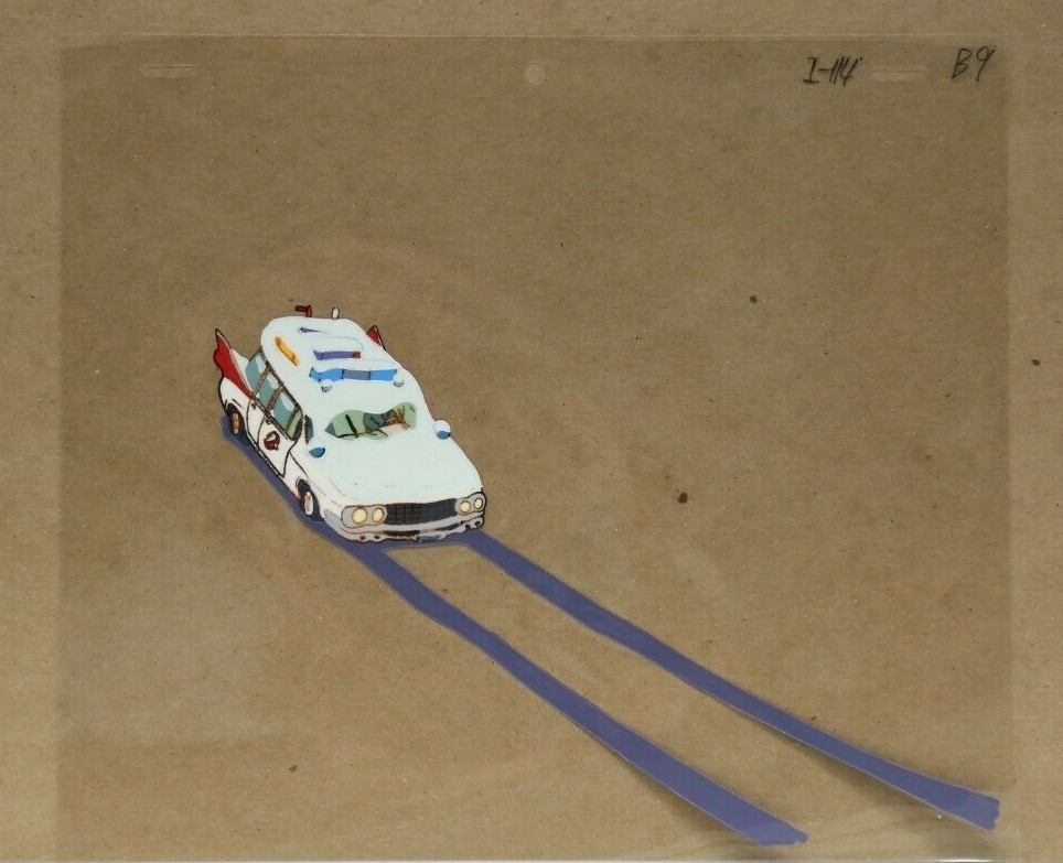 GhostBusters Original Production Drawing And Cel 59-64 Used Cond.