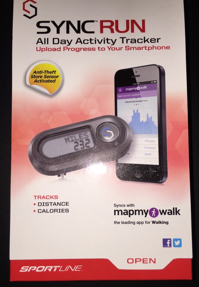 NEW SportLine SYNC RUN All-Day Activity Tracker