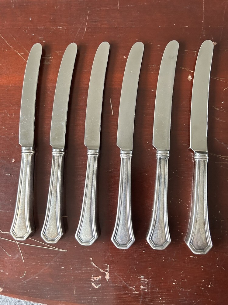 Red & Barton Knife Set of 6 Stainless