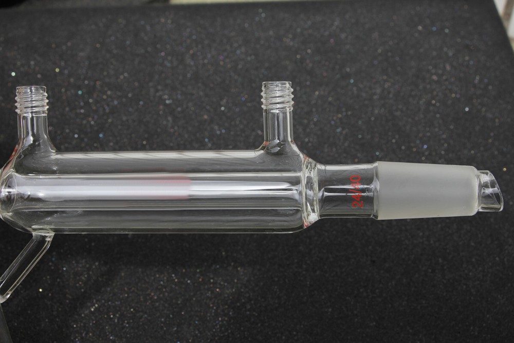 Glass Short Path Distilling Head 2L Anti Reflux 75 Degree