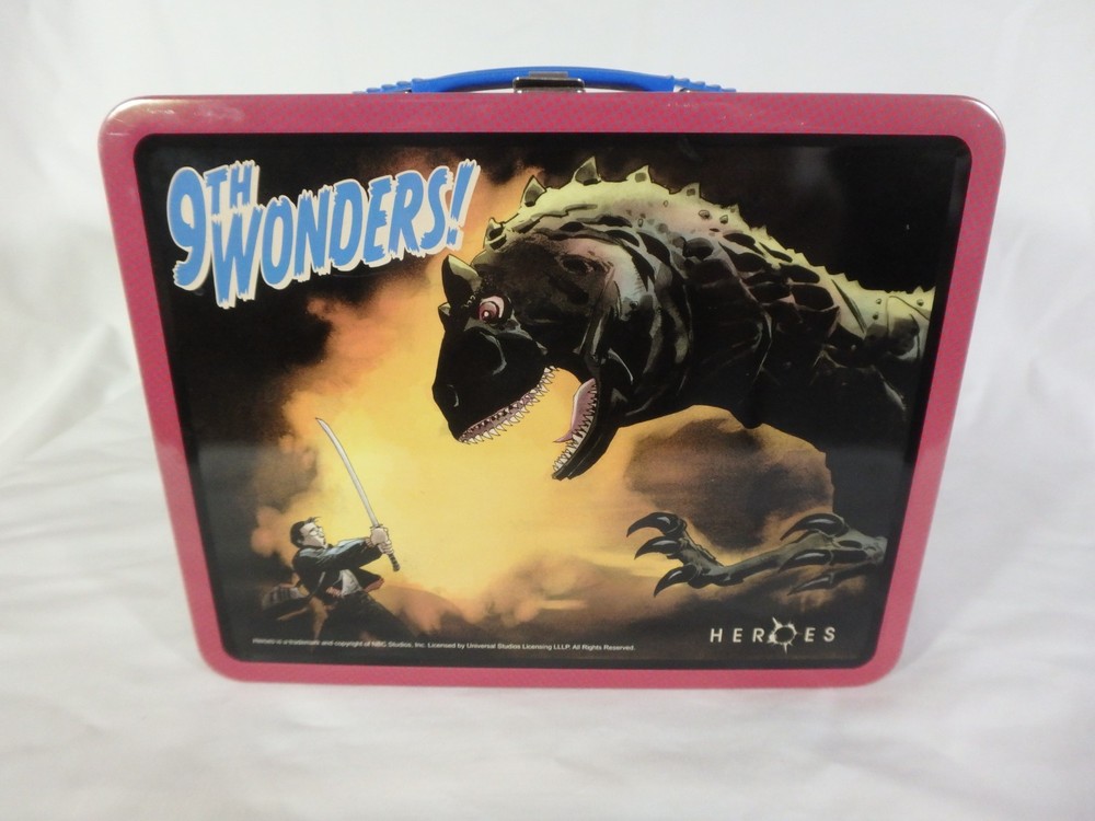 Heroes TV Show Tin Lunchbox