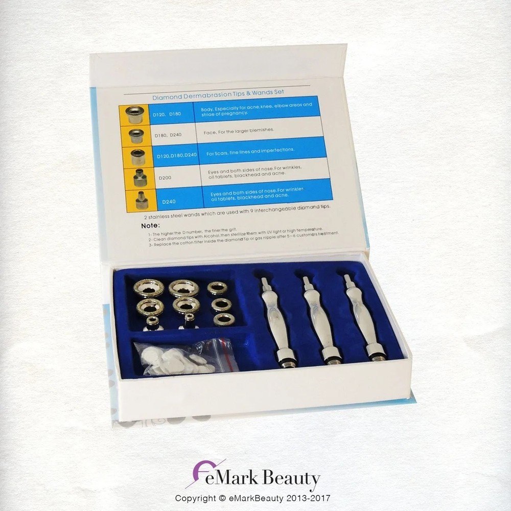 microdermabrasion / vacuum extractor machine