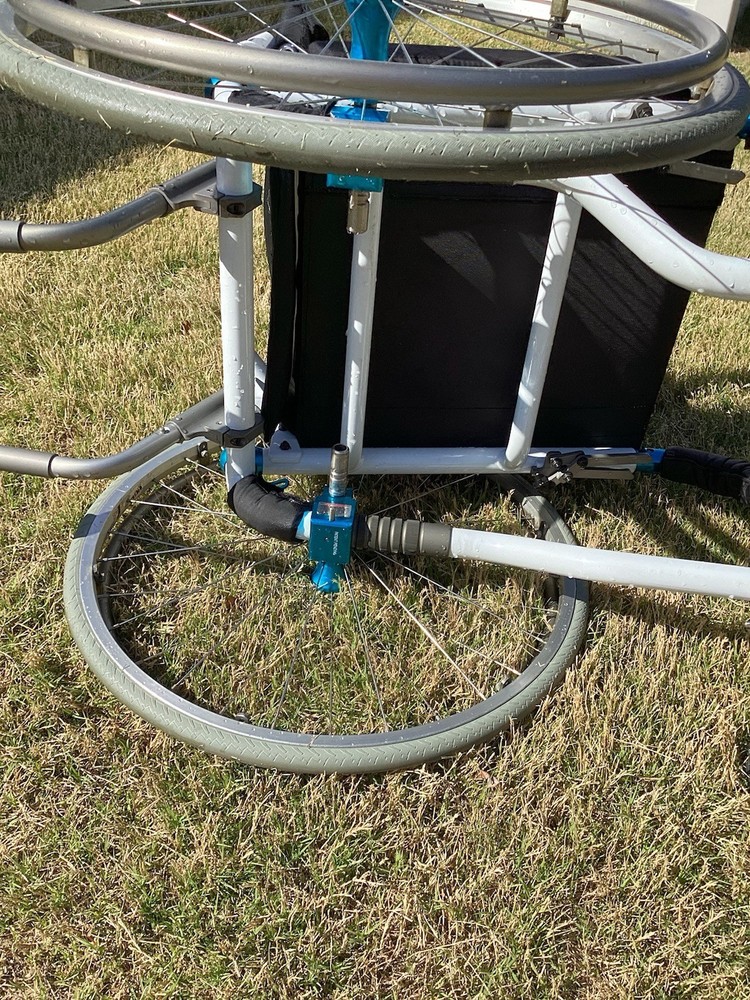 No Limit Slam’r Quickie TNT Fixed Frame Wheelchair As Read Description