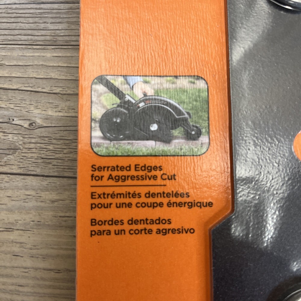 EB-007 7-1/2" Edge Hog Heavy-Duty Edger Replacement Blade Black & Decker