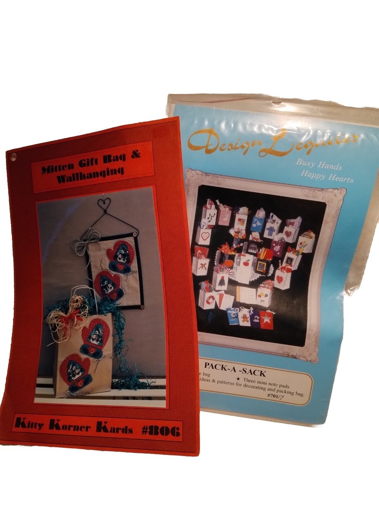 Two Creative Bag Crafting Patterns For Holidays And All Occations.