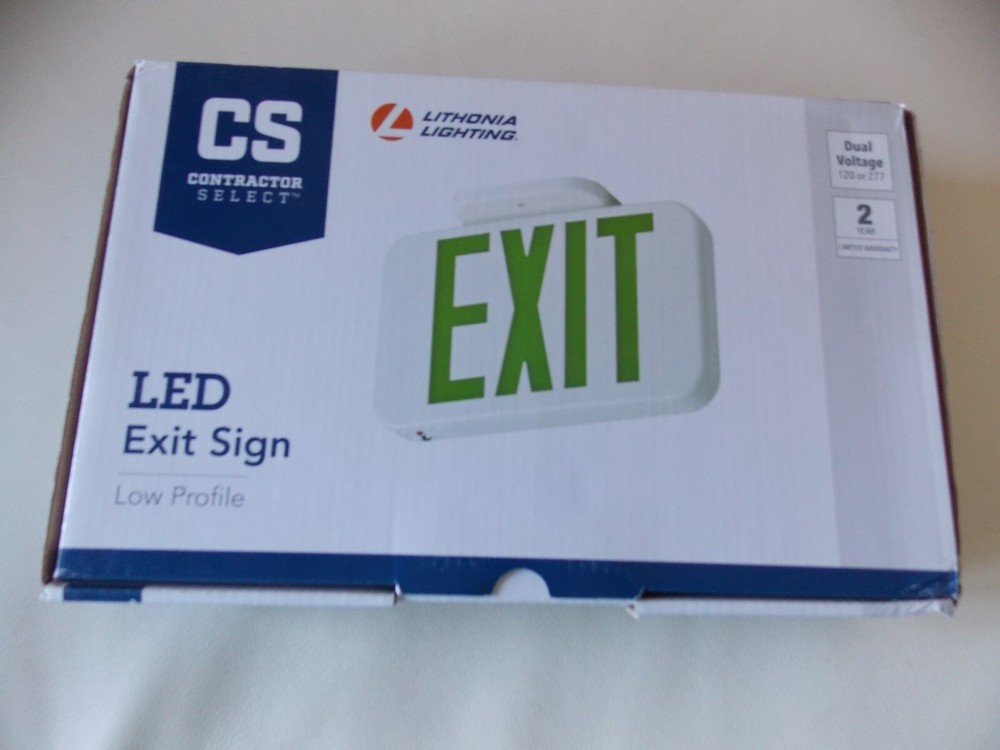 ACUITY LITHONIA  LED Exit Sign NEW  SEALED   same day ship !! new in box EXIT