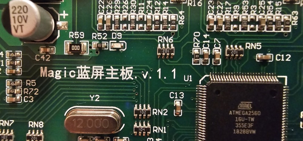 Magic Blue Screen Motherboard Version 1.1 For 3D Printer