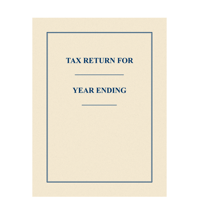 FLDR410 Tax Return Folder 50 folders