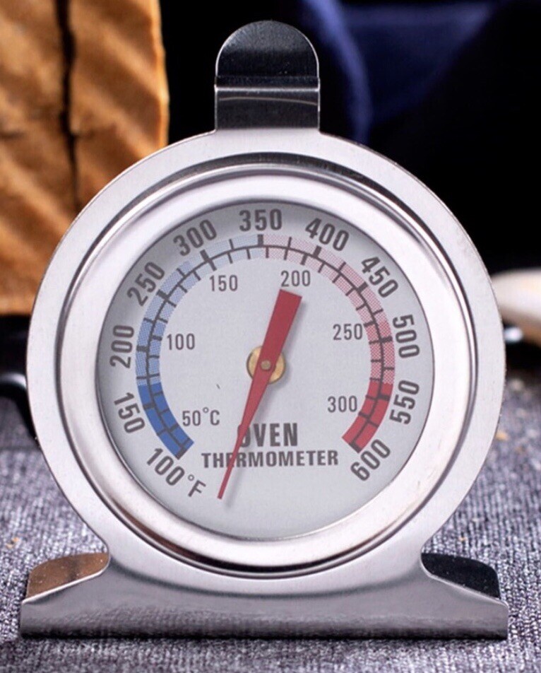 Classic Dial Oven Thermometer - Stainless Steel