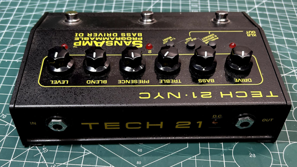 TECH21 SansAmp Programmable Bass Driver DI