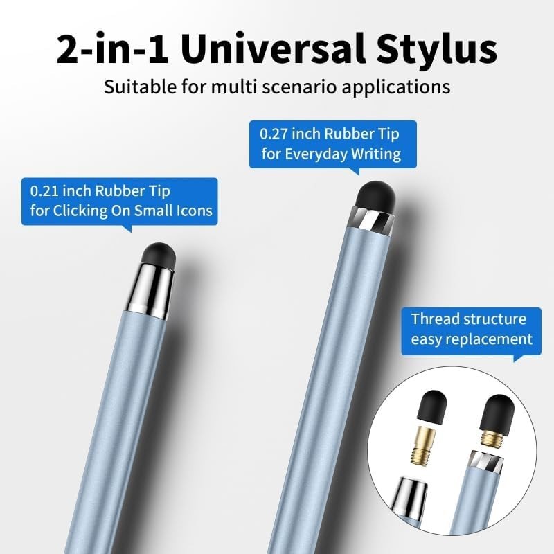 40PCS Universal Stylus Tips: Enhanced Sensitivity & Precision for All Devices