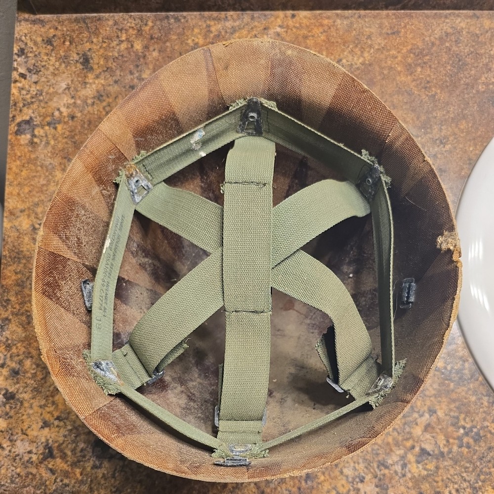 Military Helmet Shell – Camo Covered