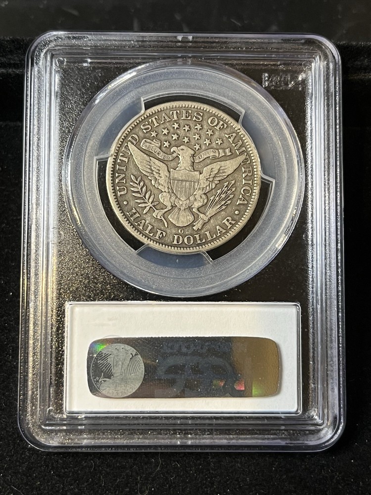 1895 o barber half dollar Pcgs Vf-20