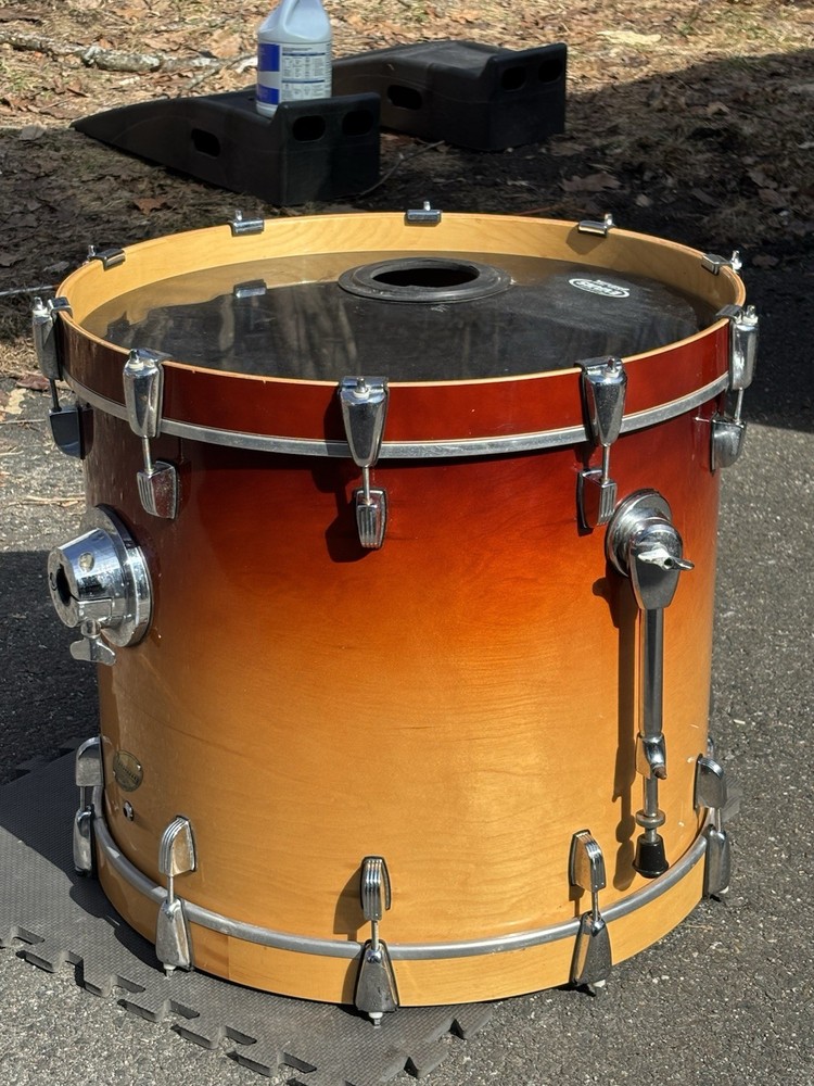 22” Ludwig Element Bass Drum Amber Fade