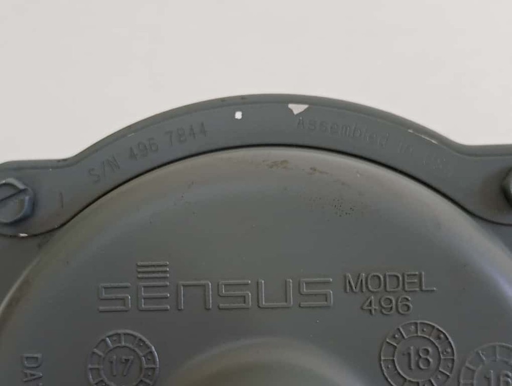 SENSUS / Gas Pressure Regulator / Model 496 / 4967844