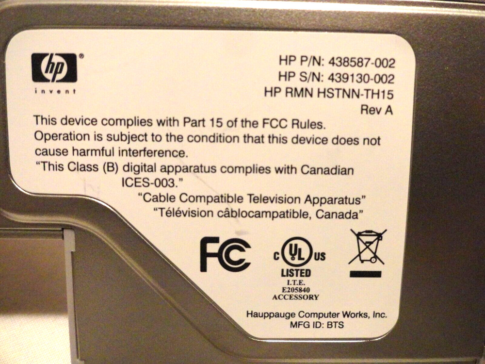 HP EXPRESS CARD DIGITAL/ANALOG TV TUNER🎇