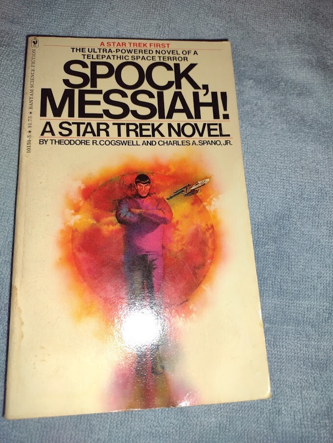 Star Trek  Spock Messiah Paperback Book