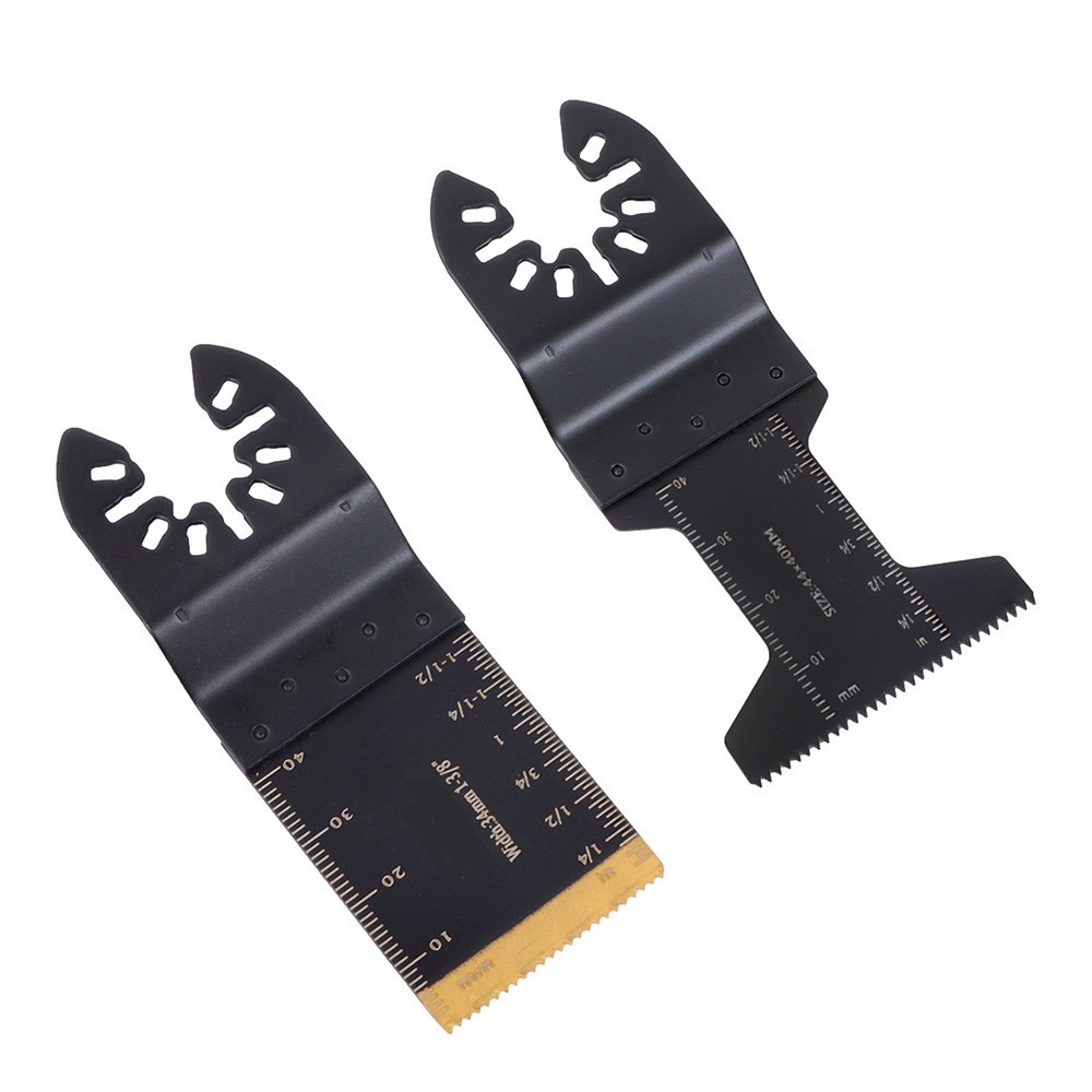 LABLT 30Pcs Oscillating Saw Blade Multi Tool Include 4 Different Types Saw Blade