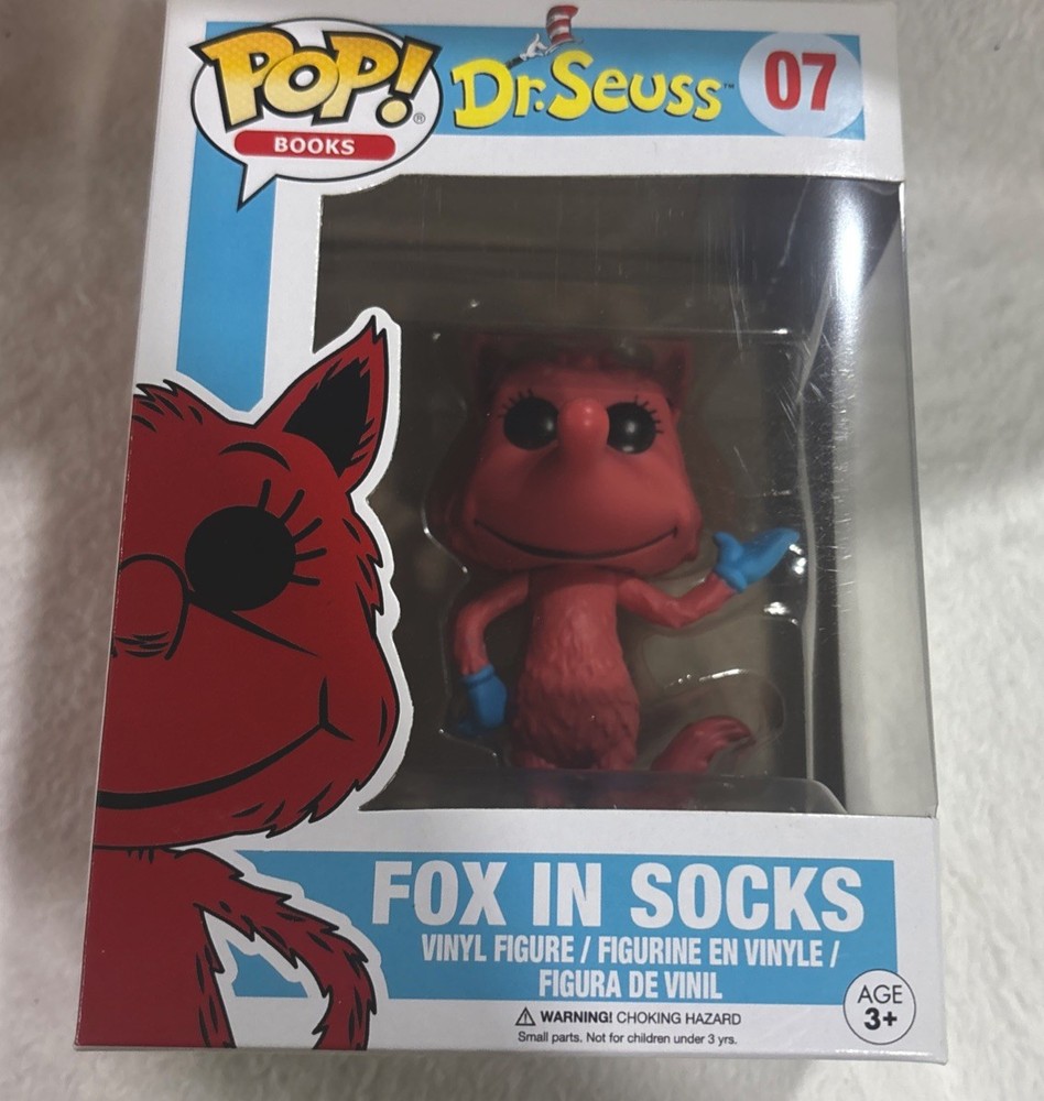 Funko Pop! DR. SEUSS: Fox in Socks #07 vinyl figure