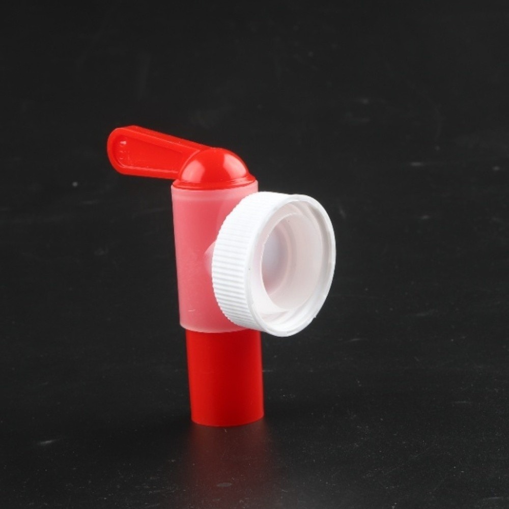 Red White DN36 Hose Faucet for Nutrient Solution Compatible with 5 to 10 Liter