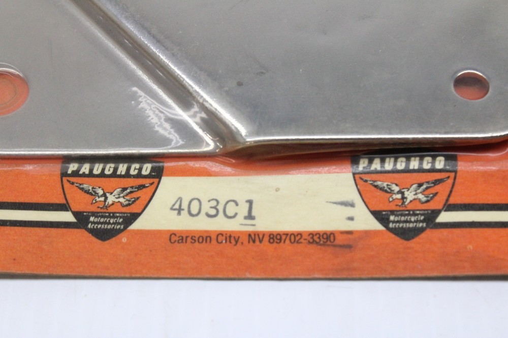 PAUGHCO Harley Kidney Tool Box Mounting Bracket Kit LEFT SIDE - Softails 1984-99